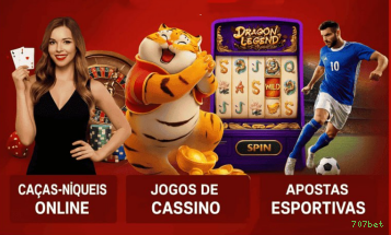 Slots online da 707bet com jackpots progressivos